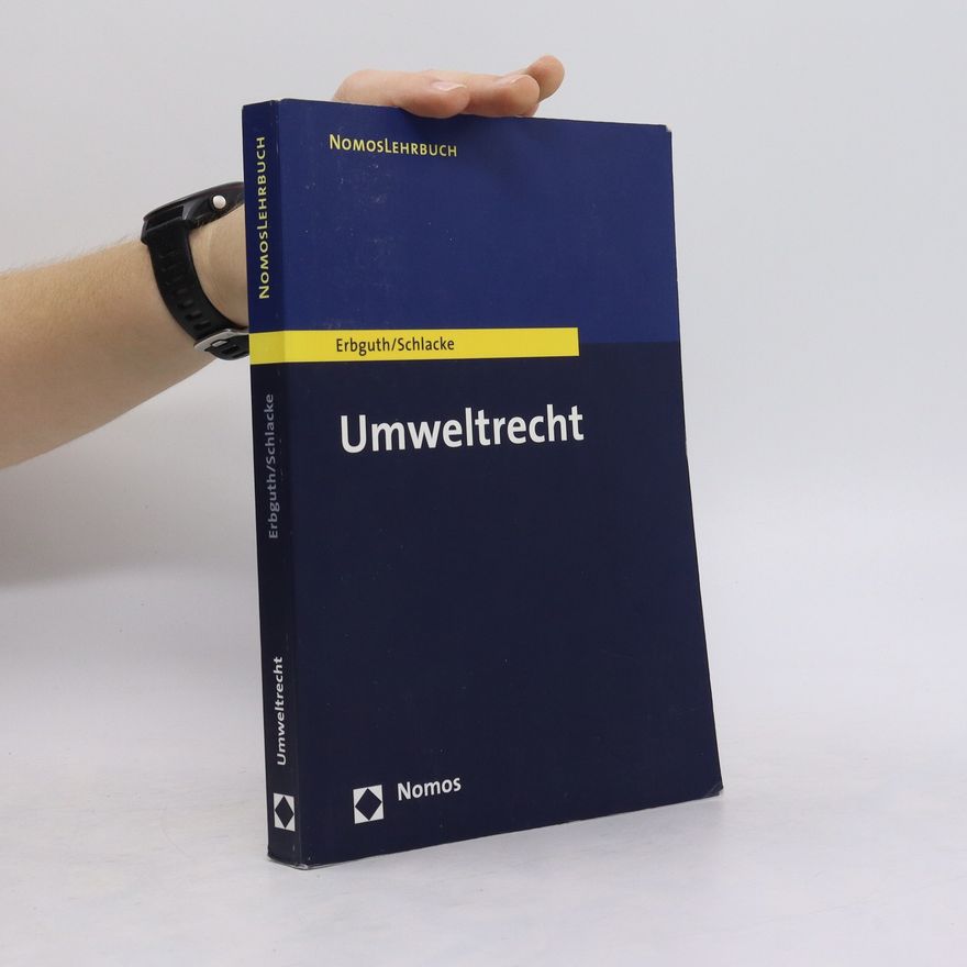 Wilfried Erbguth Umweltrecht