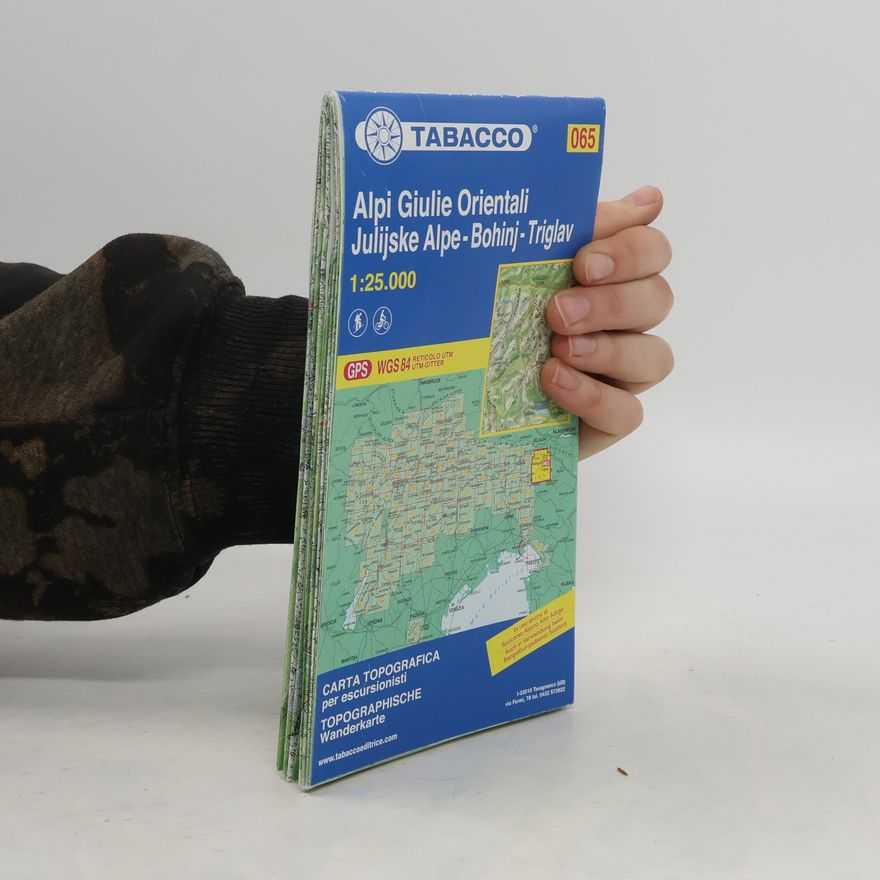 Autorenkollektiv Tabacco topographische Wanderkarte Alpi Giulie Orientali-Bohinj-Triglav