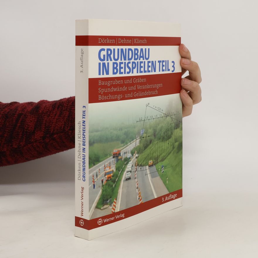 Wolfram Dörken Grundbau in Beispielen. Baugruben und Gräben, Spundwände und Verankerungen, Böschungs- und Geländebruch