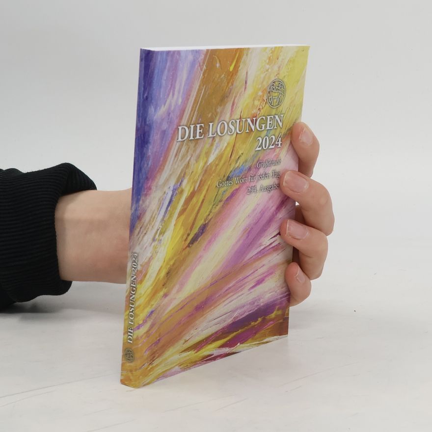 Herrnhuter Brüdergemeine Losungen Deutschland 2024 - Geschenk-Grossdruckausgabe