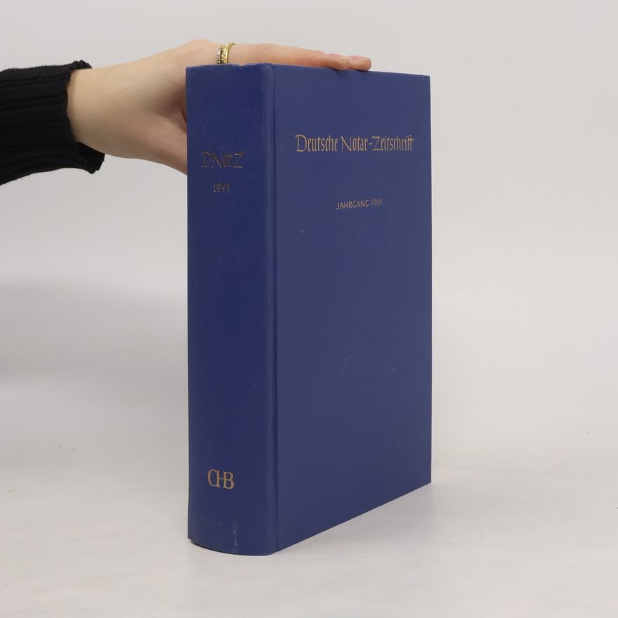 Kolektiv autorů Deutsche Notar-Zeitschrift