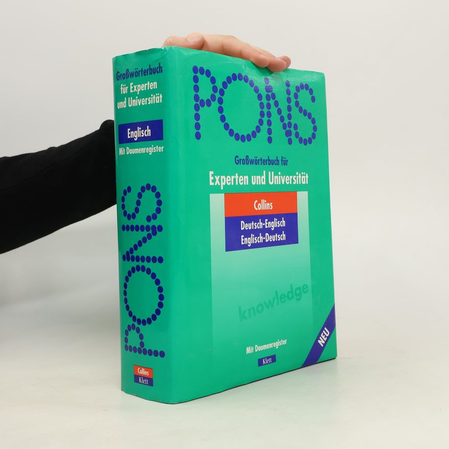 Peter Terrell PONS Großwörterbuch für Experten und Universität