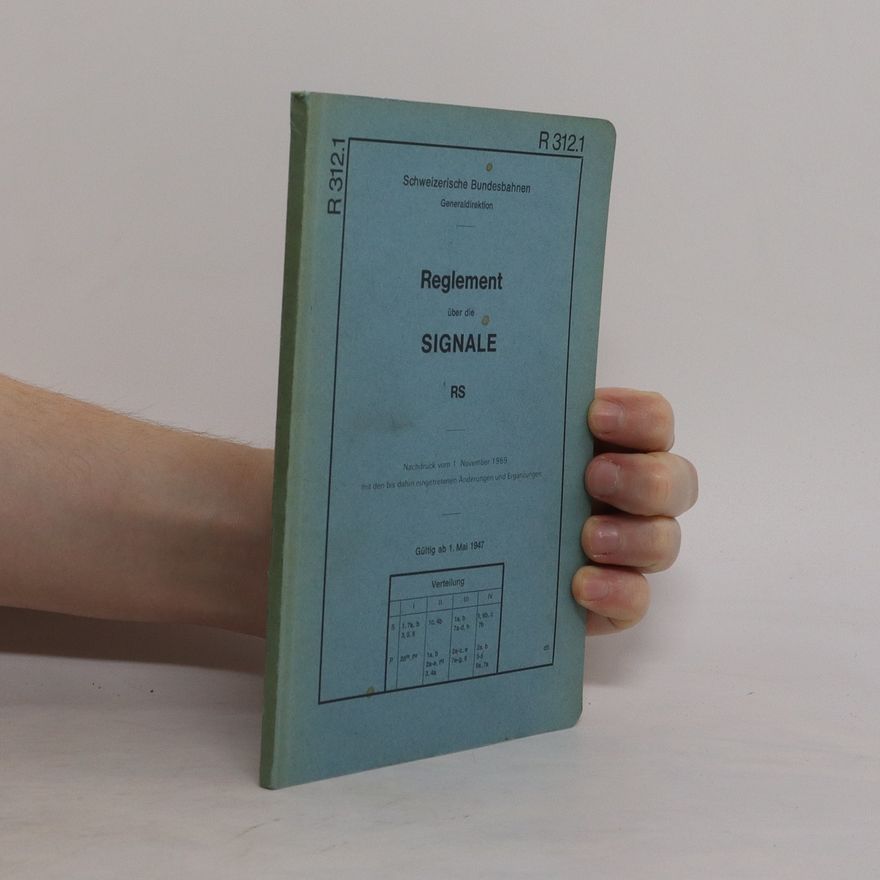 Autorenkollektiv Reglement über die Signale