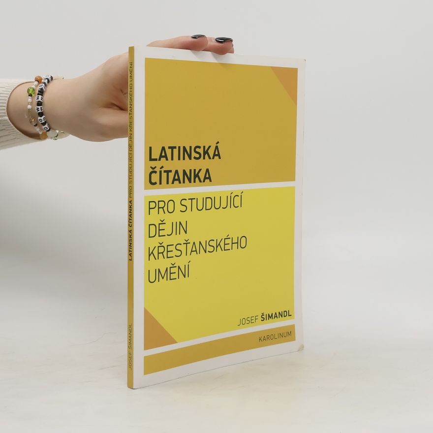 Josef Šimandl Latinská čítanka pro studující dějin křesťanského umění