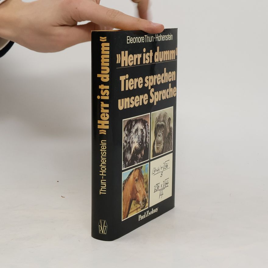 Eleonore Thun-Hohenstein "Herr ist dumm"