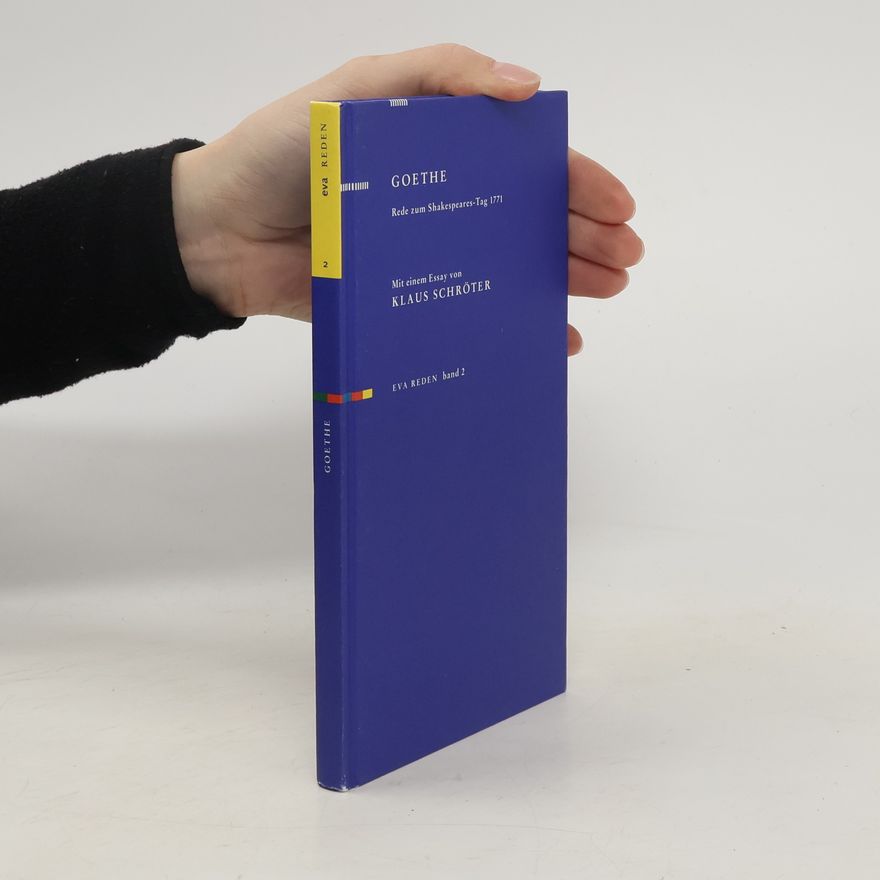 Klaus Schröter Goethe. Eva Reden 2