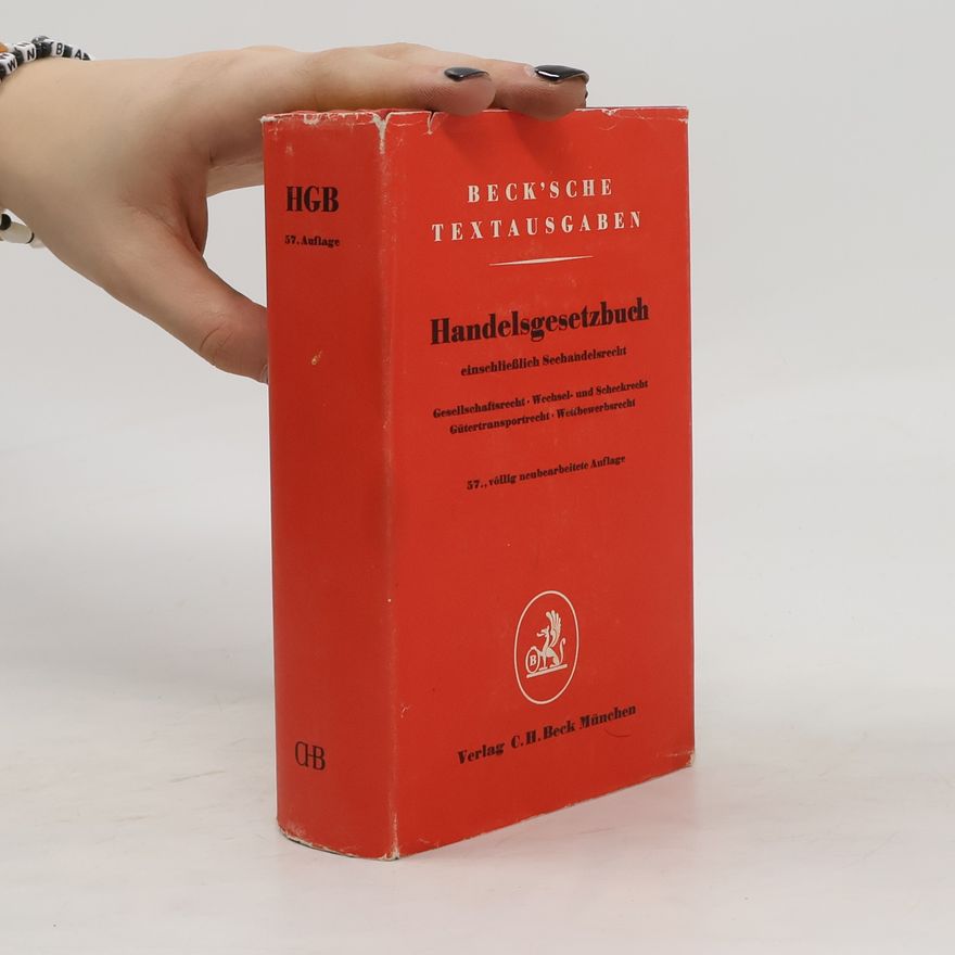 Kolektiv autorů Handelsgesetzbuch (1897.05.10)