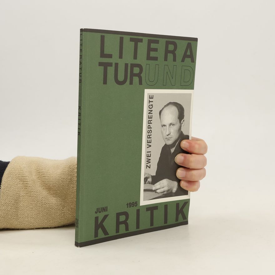 Karl-Markus Gauß Literatur und Kritik. Juni 1995