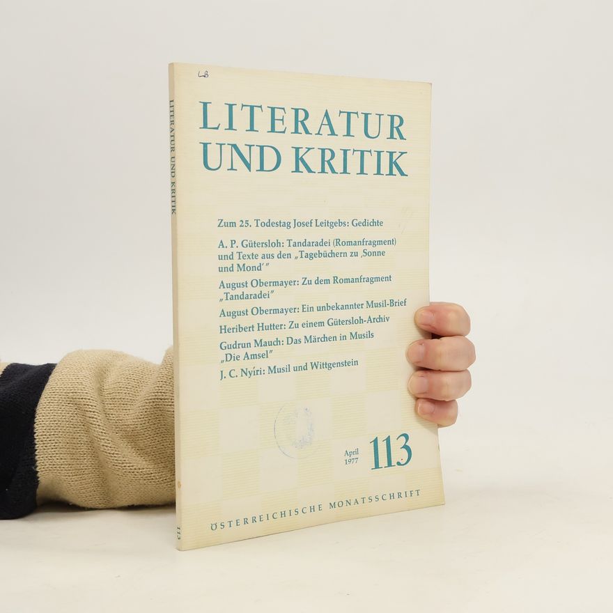 Various authors Literatur und Kritik 4/1977
