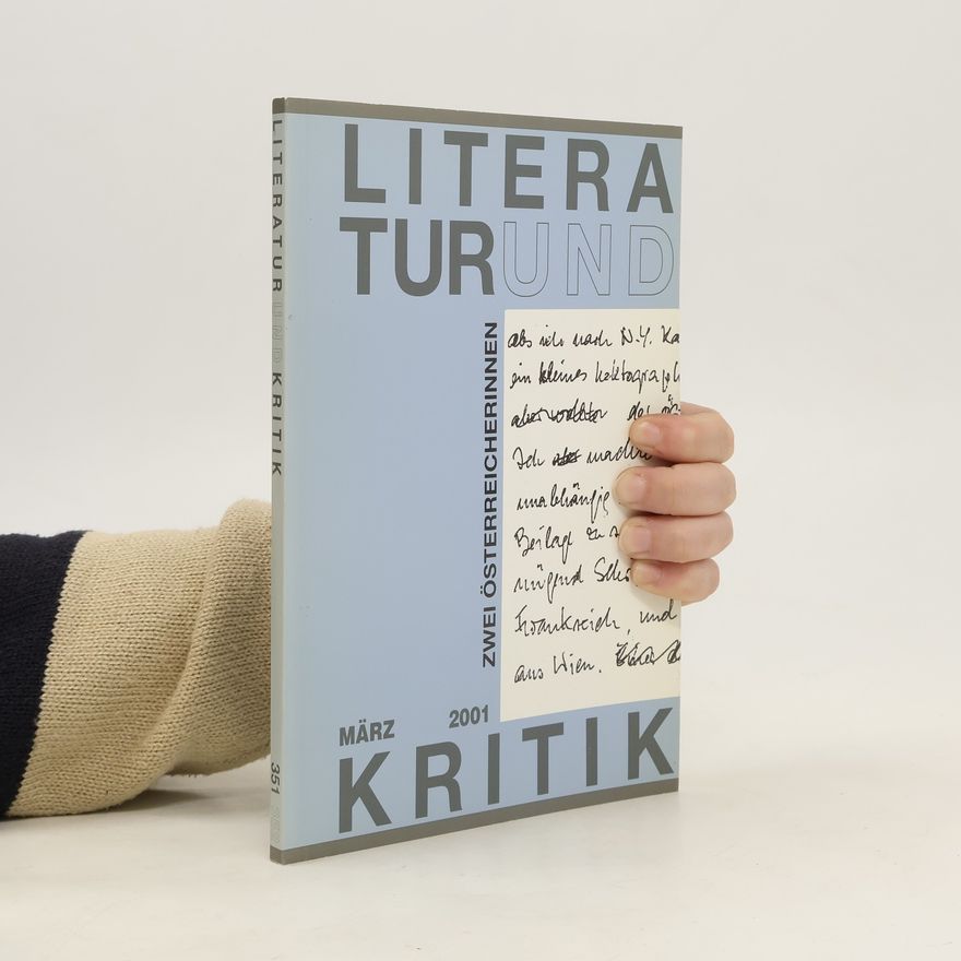 Various authors Literatur und Kritik 3/2001