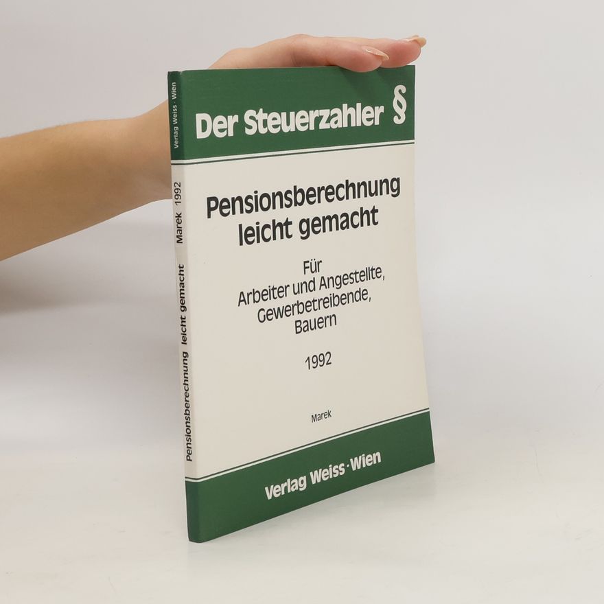 Erika Marek Pensionsberechnung leicht gemacht