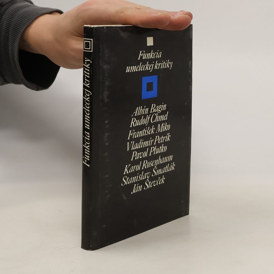 Various authors Funkcia umeleckej kritiky