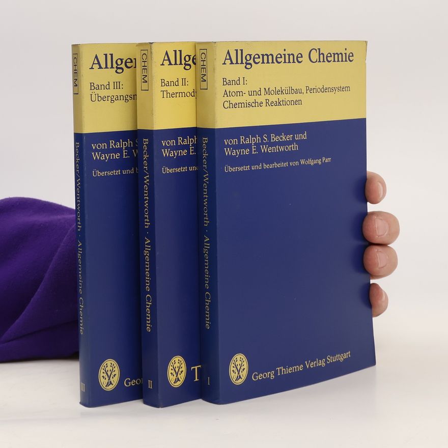 Collectif d'auteurs Allgemeine Chemie I. - III.