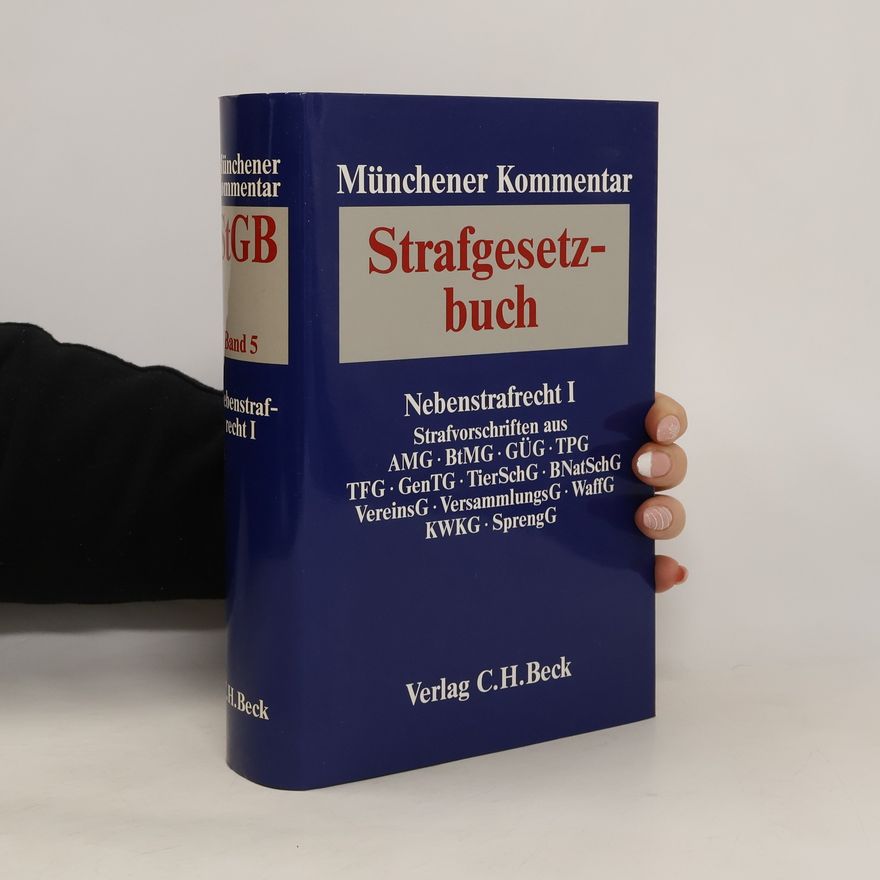 Otto Lagodny Münchener Kommentar zum Strafgesetzbuch