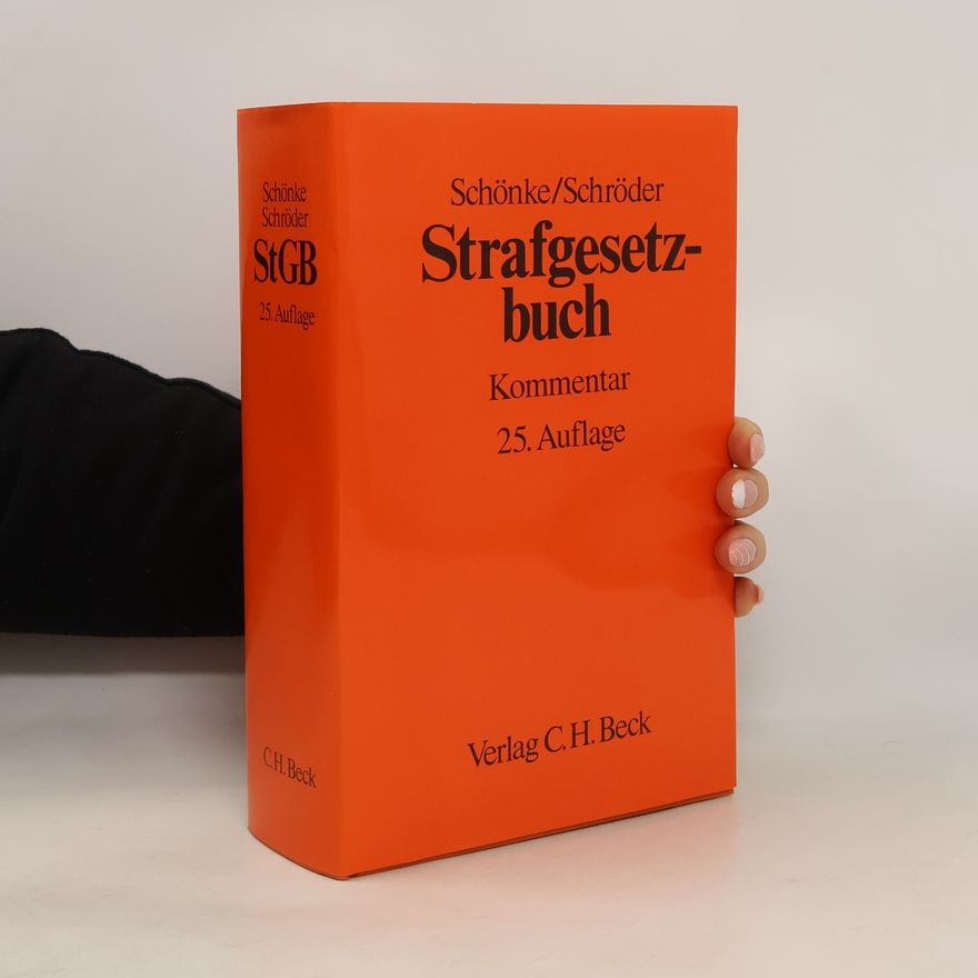 Adolf Schönke Strafgesetzbuch