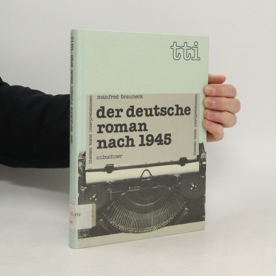 Collectif d'auteurs Der deutsche Roman nach 1945