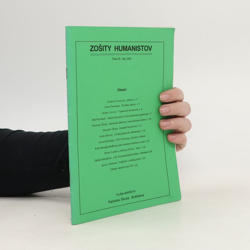 Kolektív autorov Zošity humanistov. Číslo 25, 5/2001