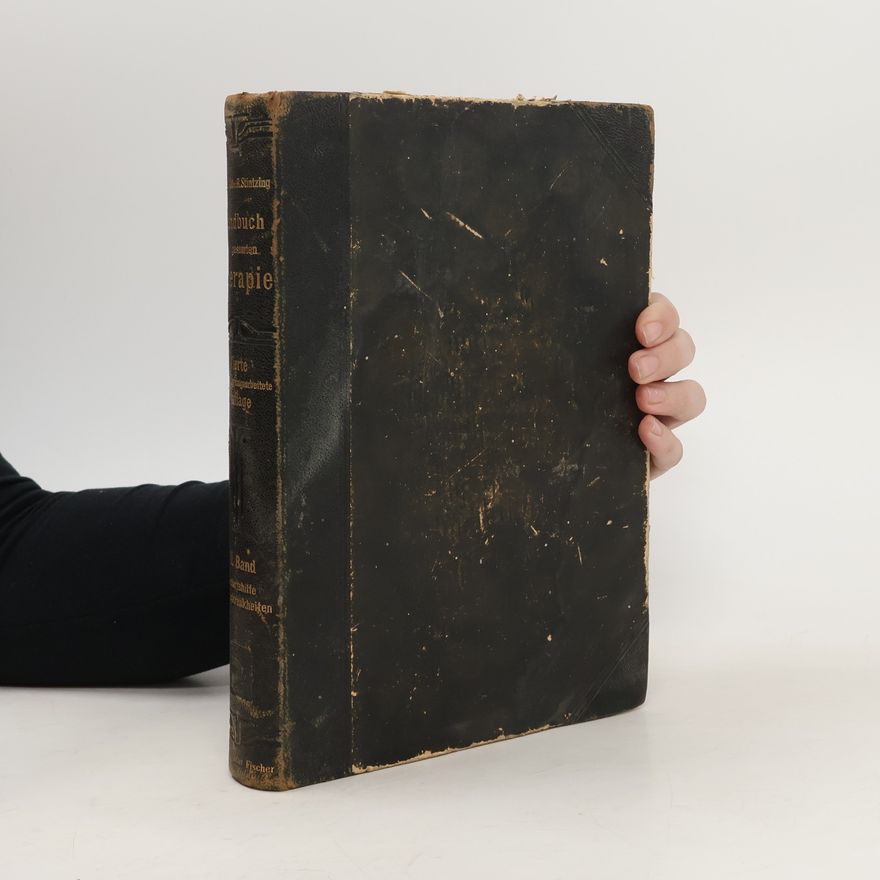 Roderich Stintzing Handbuch der gesamten Therapie. Band 7
