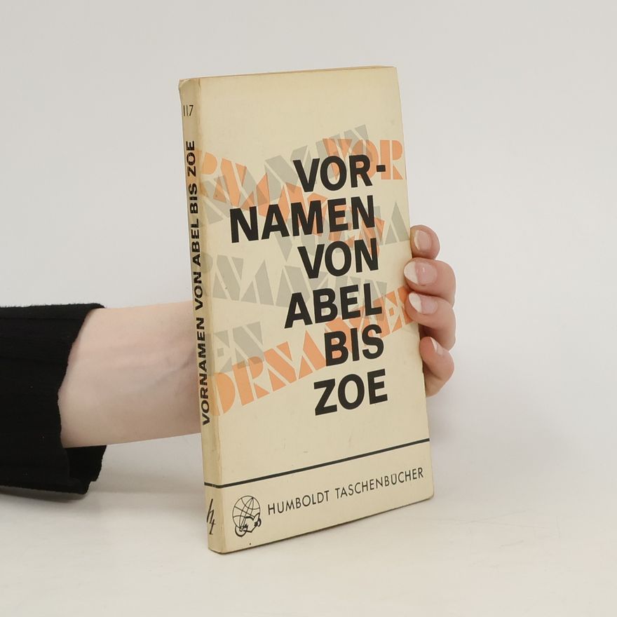 Various authors Vornamen von Abel bis Zoe