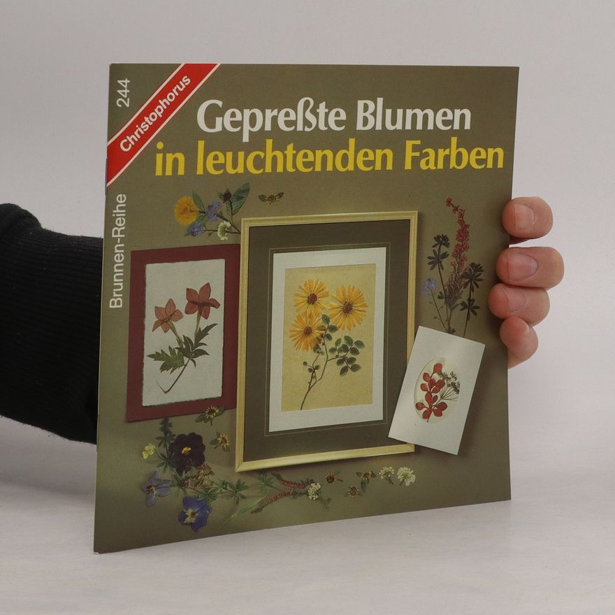Barbara Berger Gepresste Blumen in leuchtenden Farben