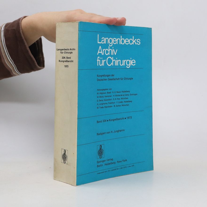 H. Junghanns Langenbecks Archiv für Chirurgie
