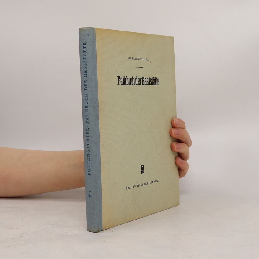Kurt Pohling Fachbuch der Gaststätte