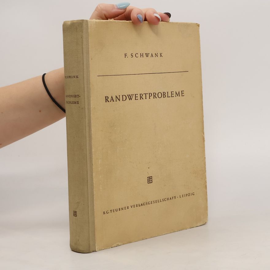 F. Schwank Randwertprobleme