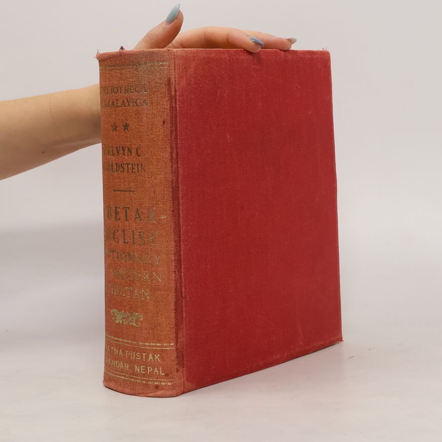 Melvyn C. Goldstein Tibetan-English Dictionary of Modern Tibetan