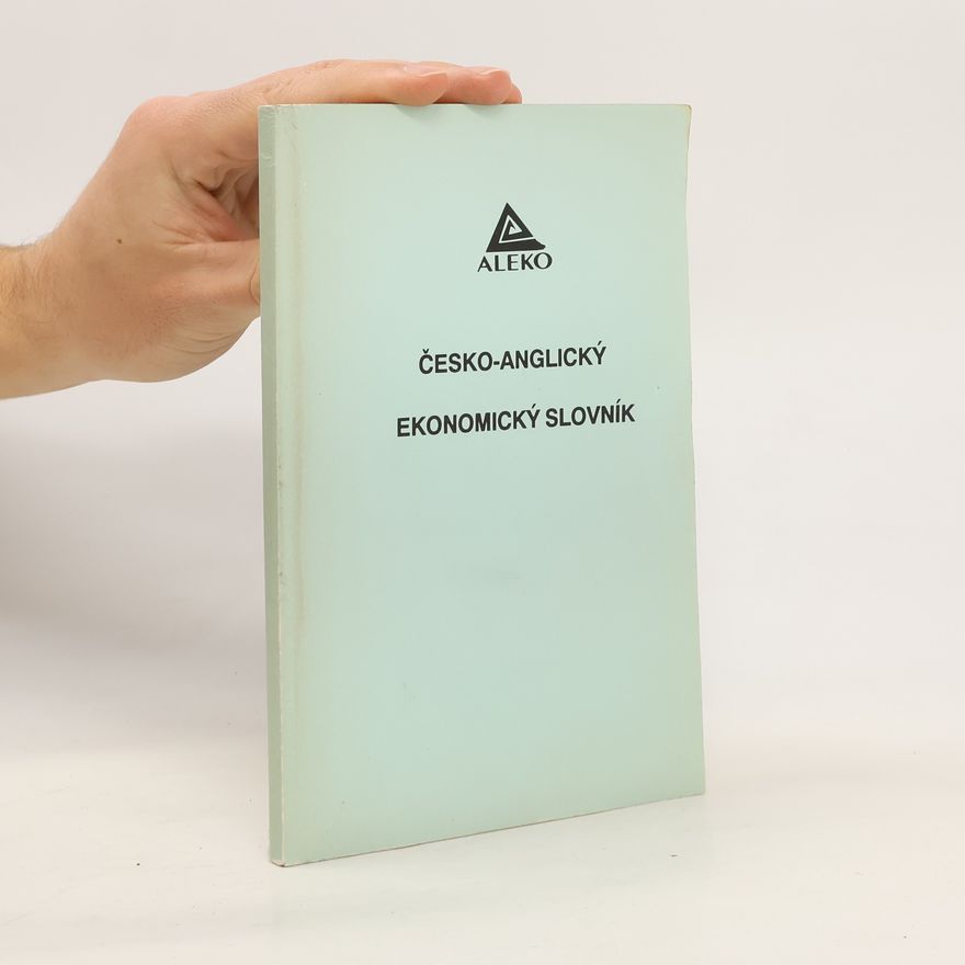 Dagmar Jírová Česko-anglický ekonomický slovník