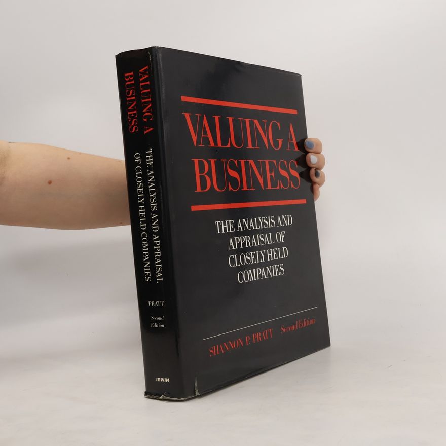 Shannon P. Pratt Valuing a Business