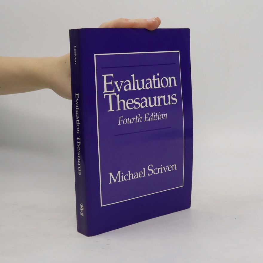 Michael Scriven Evaluation Thesaurus