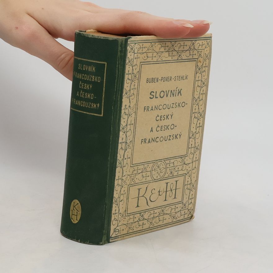 František Pover Slovník francouzsko-český a česko-francouzský