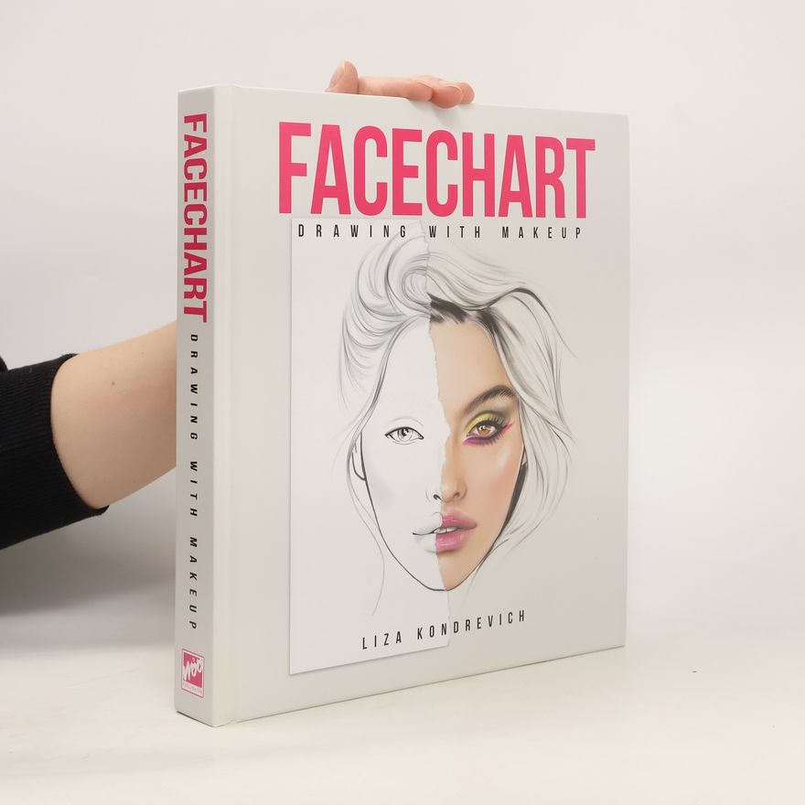 Liza Kondrevich Facechart. Drawing With Makeup