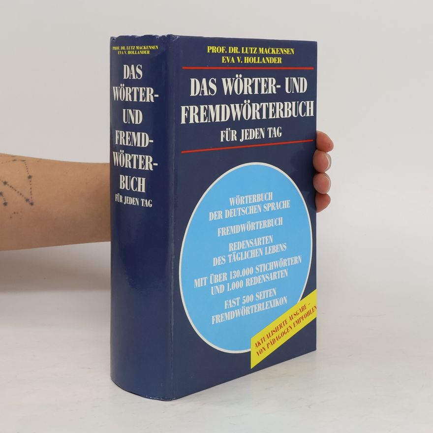 Eva V. Hollander Das Wörter- und Fremdwörterbuch