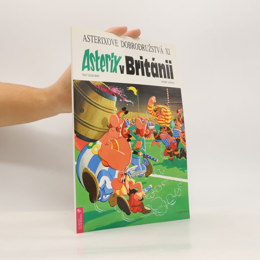 René Goscinny Asterix v Británii