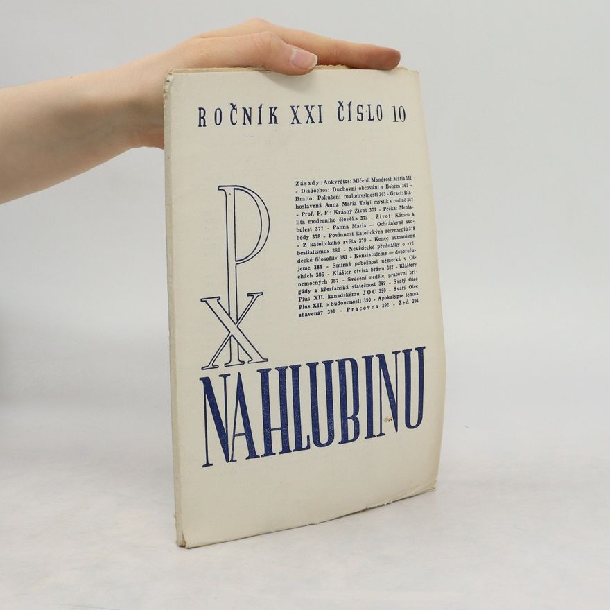 Kolektiv autorů Na hlubinu. Ročník XXI. Číslo 10