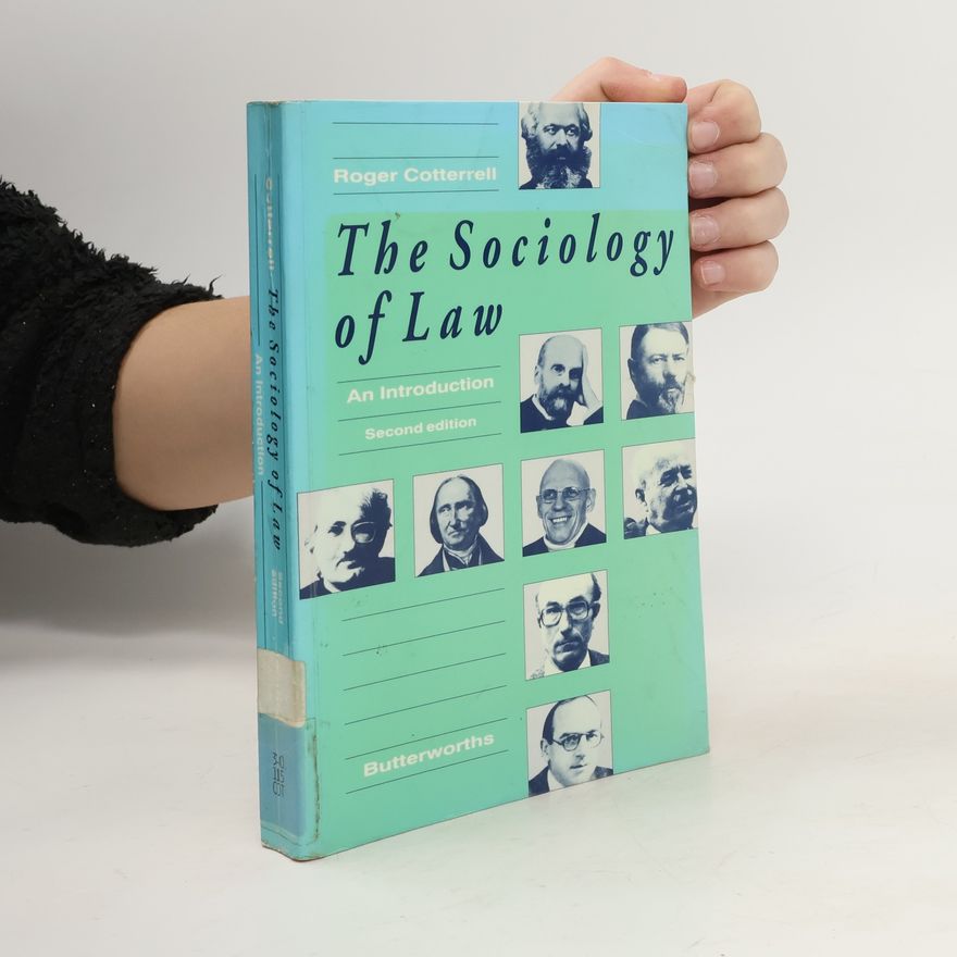 Roger Cotterrell The Sociology of Law. An Introduction