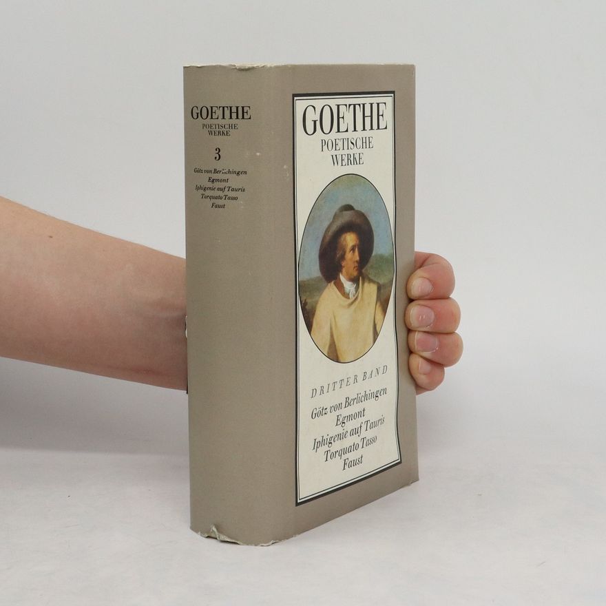 Johann Wolfgang von Goethe Goethe poetische Werke 3