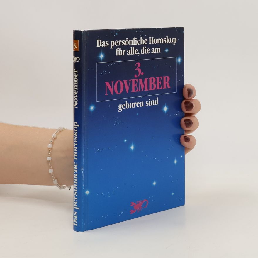 Collectif d'auteurs Das persönliche Horoskop. 3. November