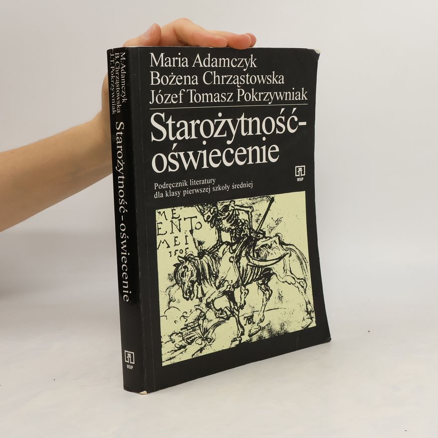Kolektív autorov Starożytność oświecenie