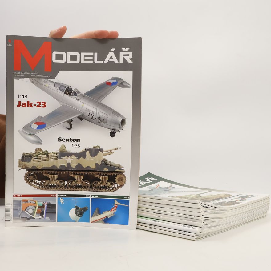 Kolektiv autorů Modelář 1-12/2014