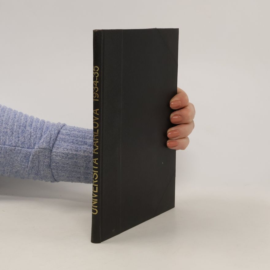 Autorenkollektiv Universita Karlova v Praze v roce 1934-1935