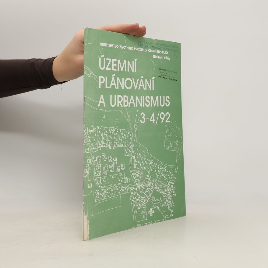 Auteurscollectief Územní plánování a urbanismus 3-4/92