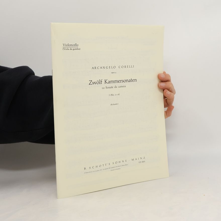 Arcangelo Corelli Zwölf Kammersonaten
