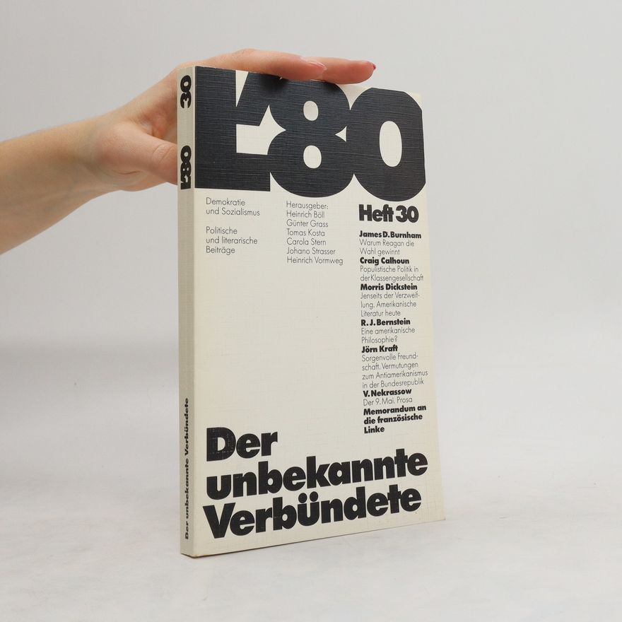 Autorenkollektiv L'80. Heft 30. Der unbekannte Verbündete