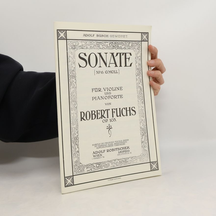 Robert Fuchs Sonate OP. 103