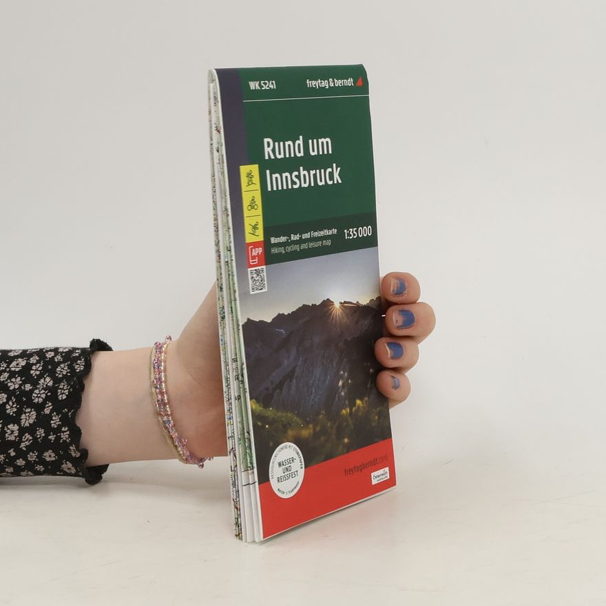 Kolektiv autorů Rund um Innsbruck, Wander-, Rad- und Freizeitkarte 1:35.000
