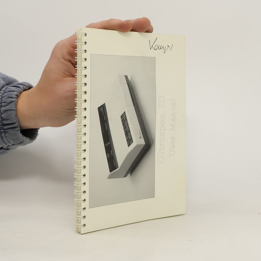 Kolektiv autorů Ultrospec III. User Manual