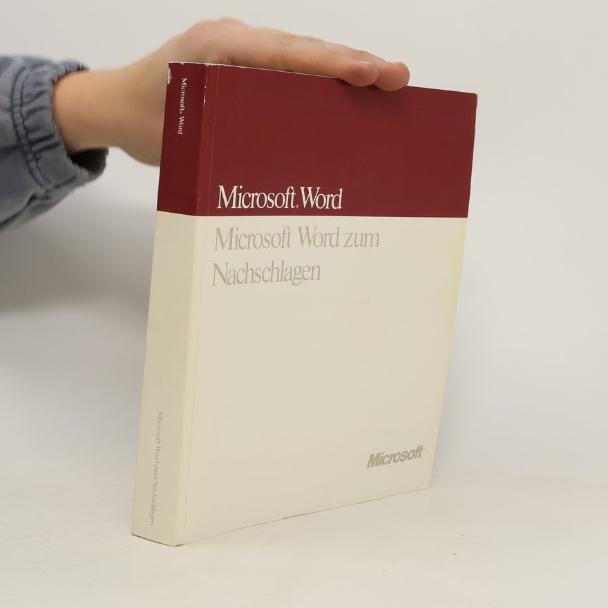 Kolektiv autorů Microsoft Word zum Nachschlagen