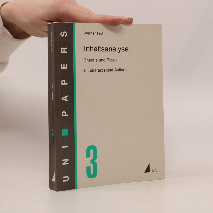 Werner Früh Inhaltsanalyse